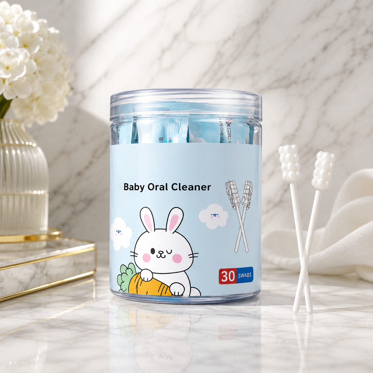 TinySmile™ Baby Oral Cleaning Swabs