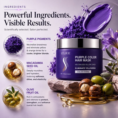 VioletLock™ Anti-Brass Hair Mask