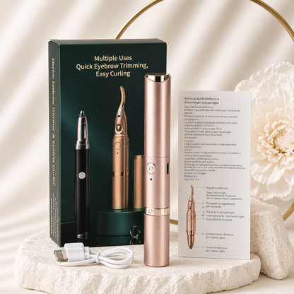 2-in-1 Heated Lash & Brow Trimmer