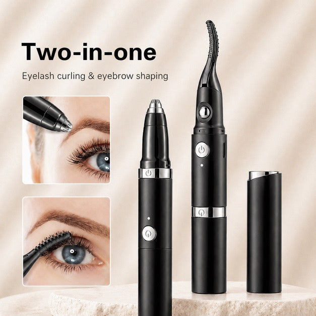 2-in-1 Heated Lash & Brow Trimmer