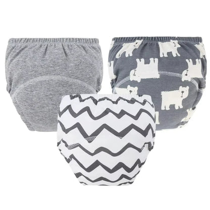 Premium Baby Potty Training Pants – Leak-Resistant, Washable & Ultra-Comfortable Cotton (3 Pack)