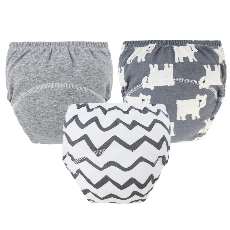 Premium Baby Potty Training Pants – Leak-Resistant, Washable & Ultra-Comfortable Cotton (3 Pack)