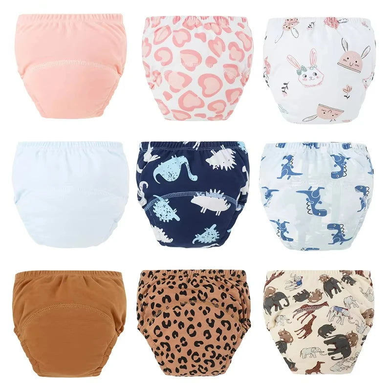 Premium Baby Potty Training Pants – Leak-Resistant, Washable & Ultra-Comfortable Cotton (3 Pack)