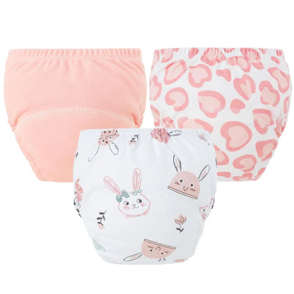 Premium Baby Potty Training Pants – Leak-Resistant, Washable & Ultra-Comfortable Cotton (3 Pack)