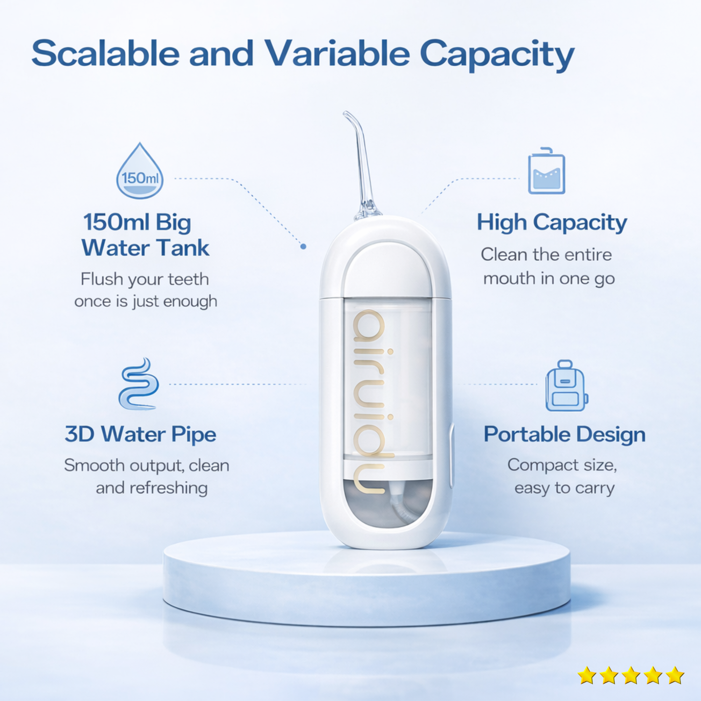 Portable Dental  Flosser
