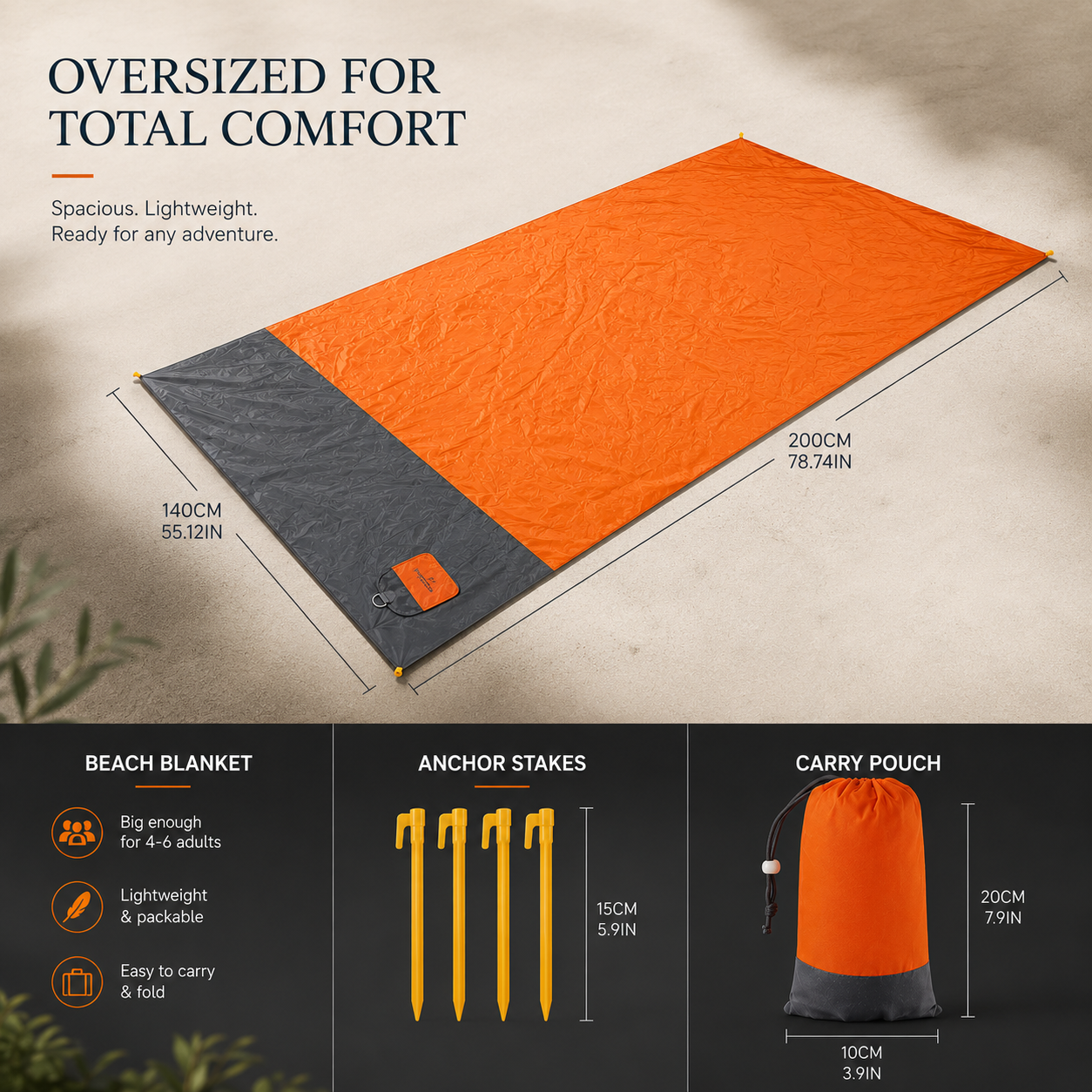 SandFree™ Waterproof Beach Blanket