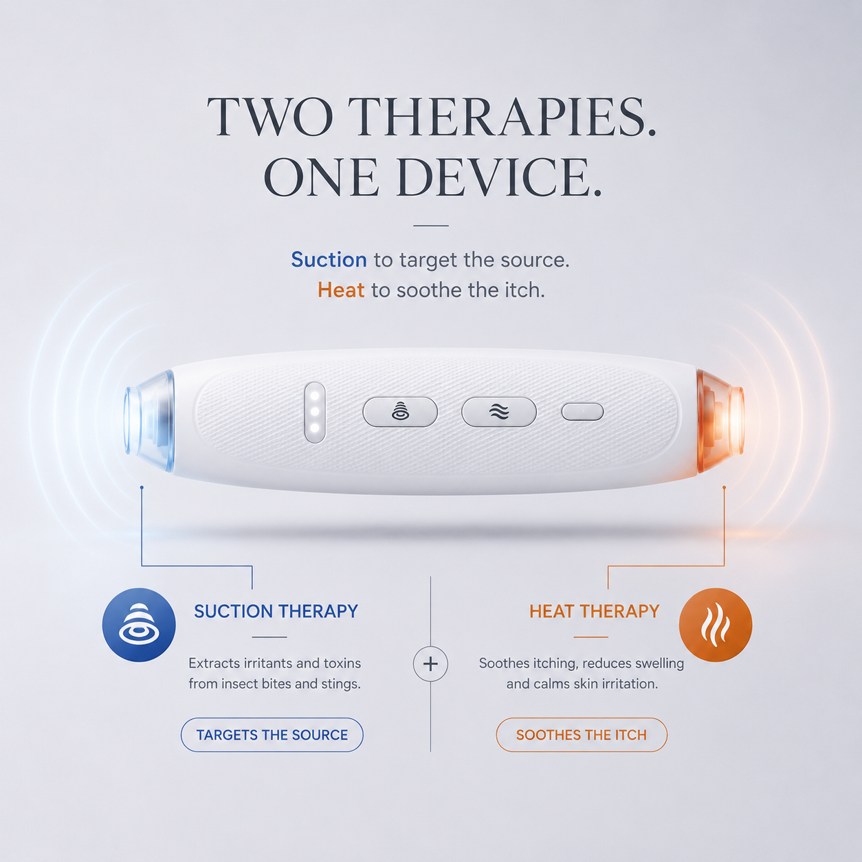 BiteEase™ Dual Drug Free Itch Relief Pen